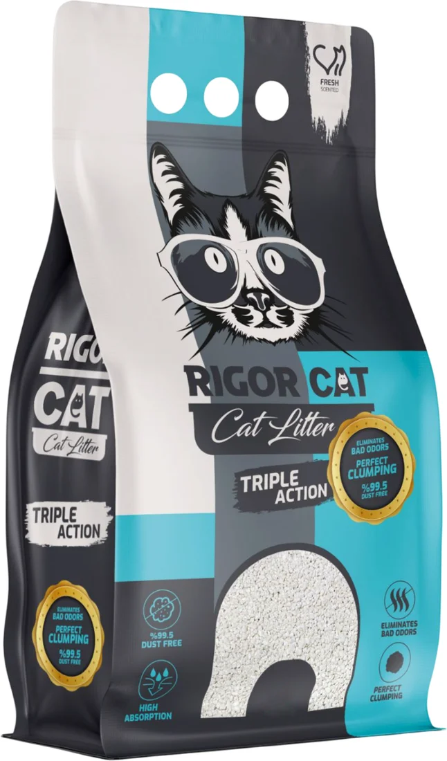 Наполнитель для туалета Rigor Cat Свежесть (5л)