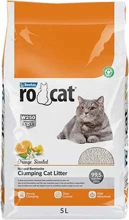 Наполнитель для туалета RoCat W250 Orange 5 л