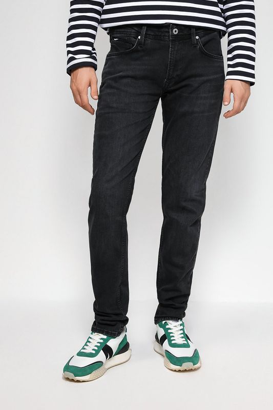 Однотонные джинсы прямого кроя PEPE JEANS
