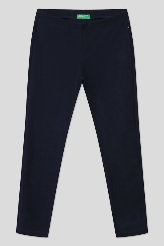 Однотонные легинсы из хлопка Benetton