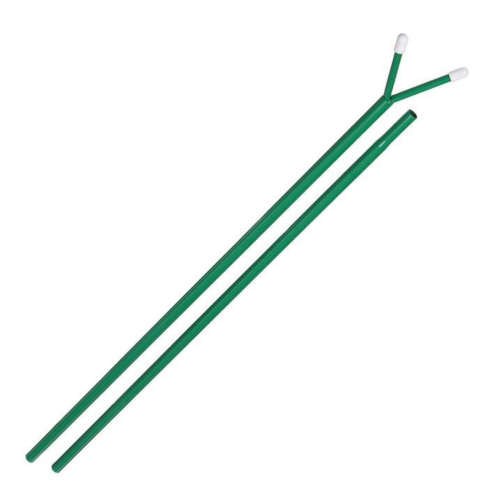 Опора для ветвей, h=160 см, d=1 см, металл, зелёная, Greengo