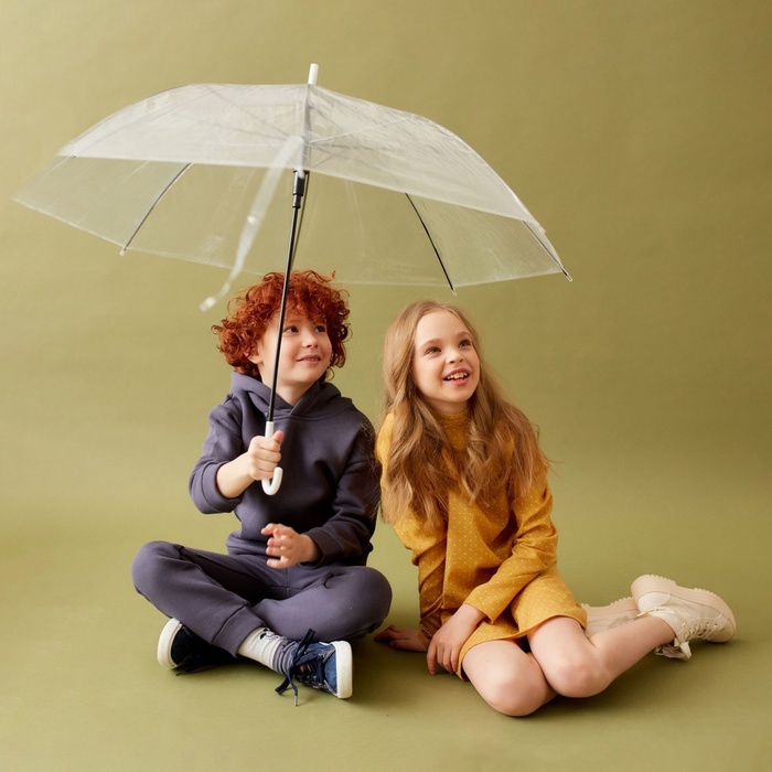 Платье для девочки MINAKU: Cotton collection, горчичное, рост 152 см