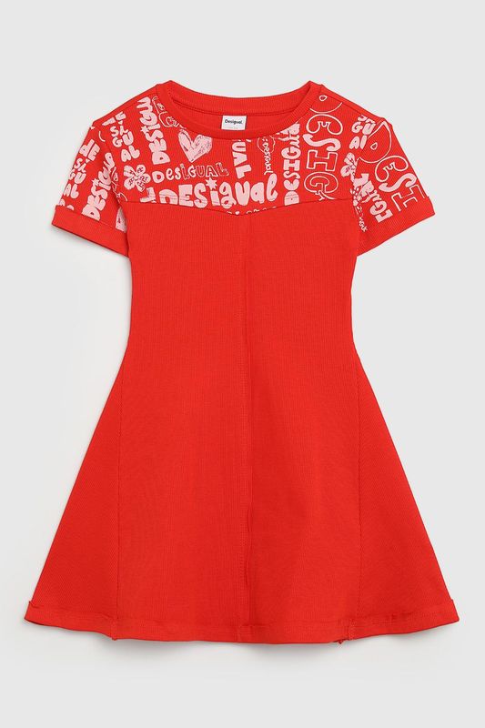 Платье хлопковое приталенное Desigual