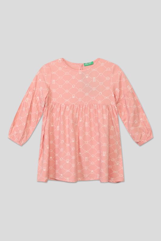 Платье из вискозы Benetton