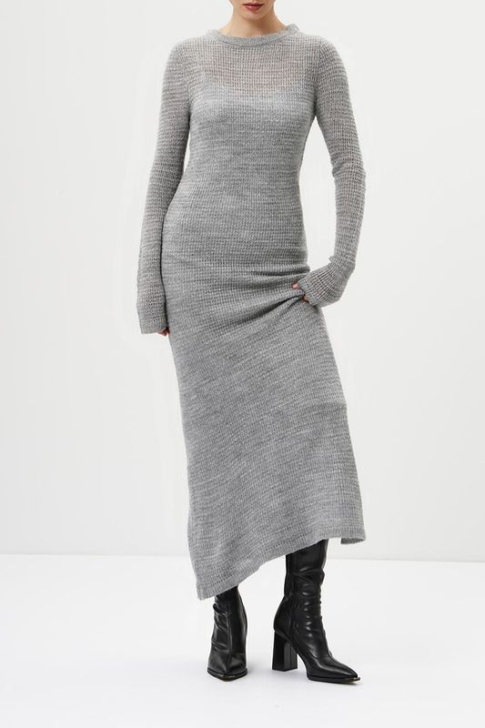 Платье макси трикотажное ELEGANZZA