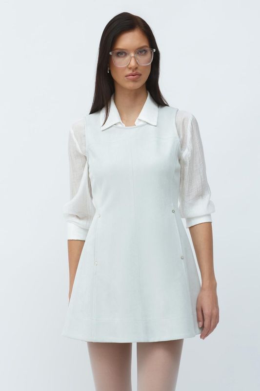 Платье мини из экозамши Vittoria Vicci