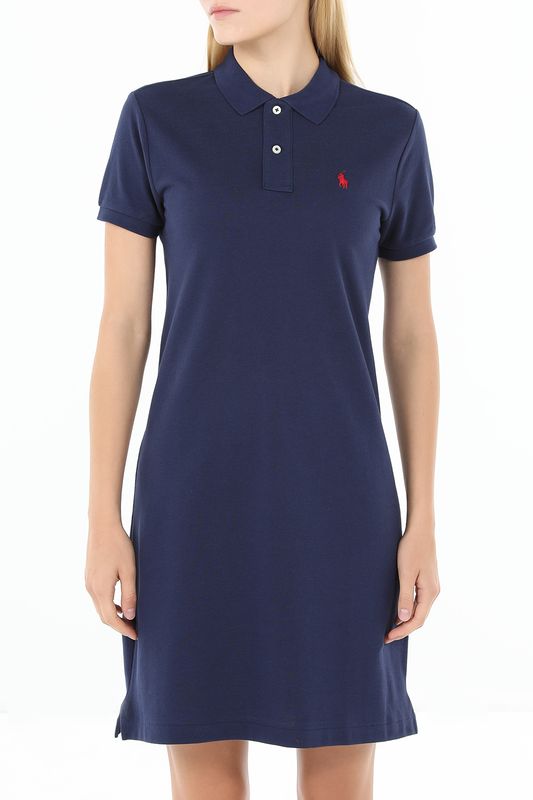 Платье-поло хлопковое POLO RALPH LAUREN