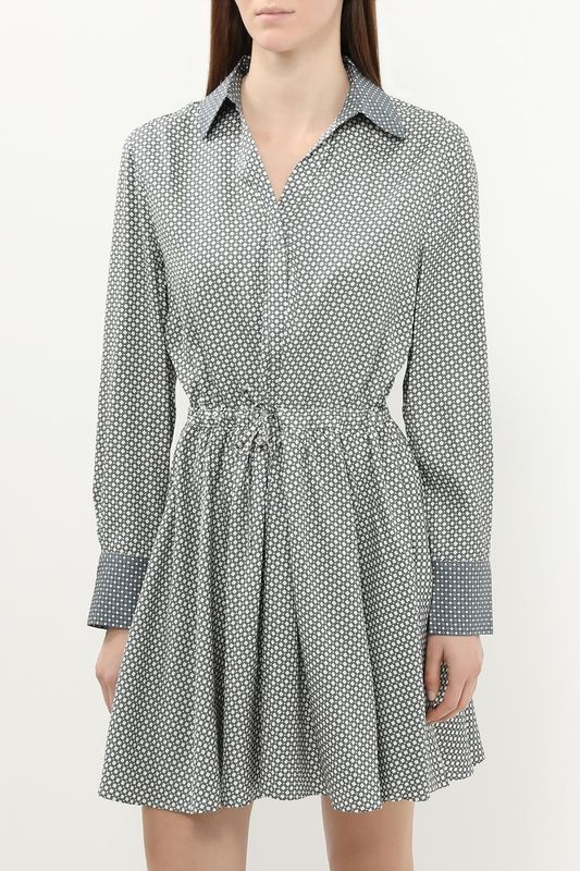 Платье-рубашка на кулиске с принтом Tommy Hilfiger