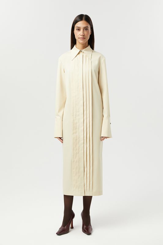 Платье-рубашка со складкой на груди Fashion Rebels