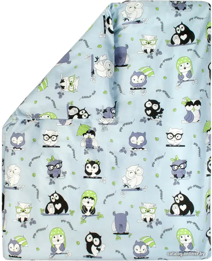 Пододеяльник Amarobaby Совы AMARO-5201-S1