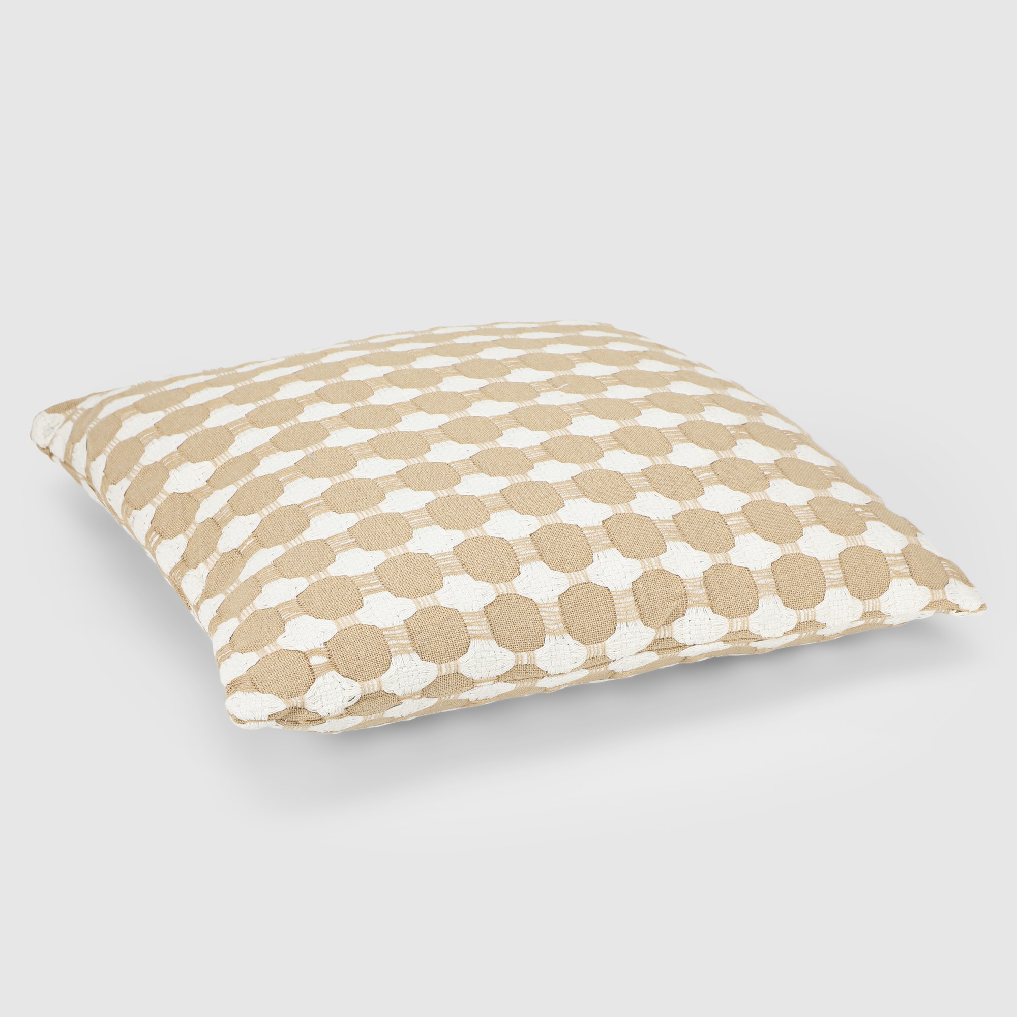 Подушка декоративная Homelines textiles circles бежевый 45х45 см