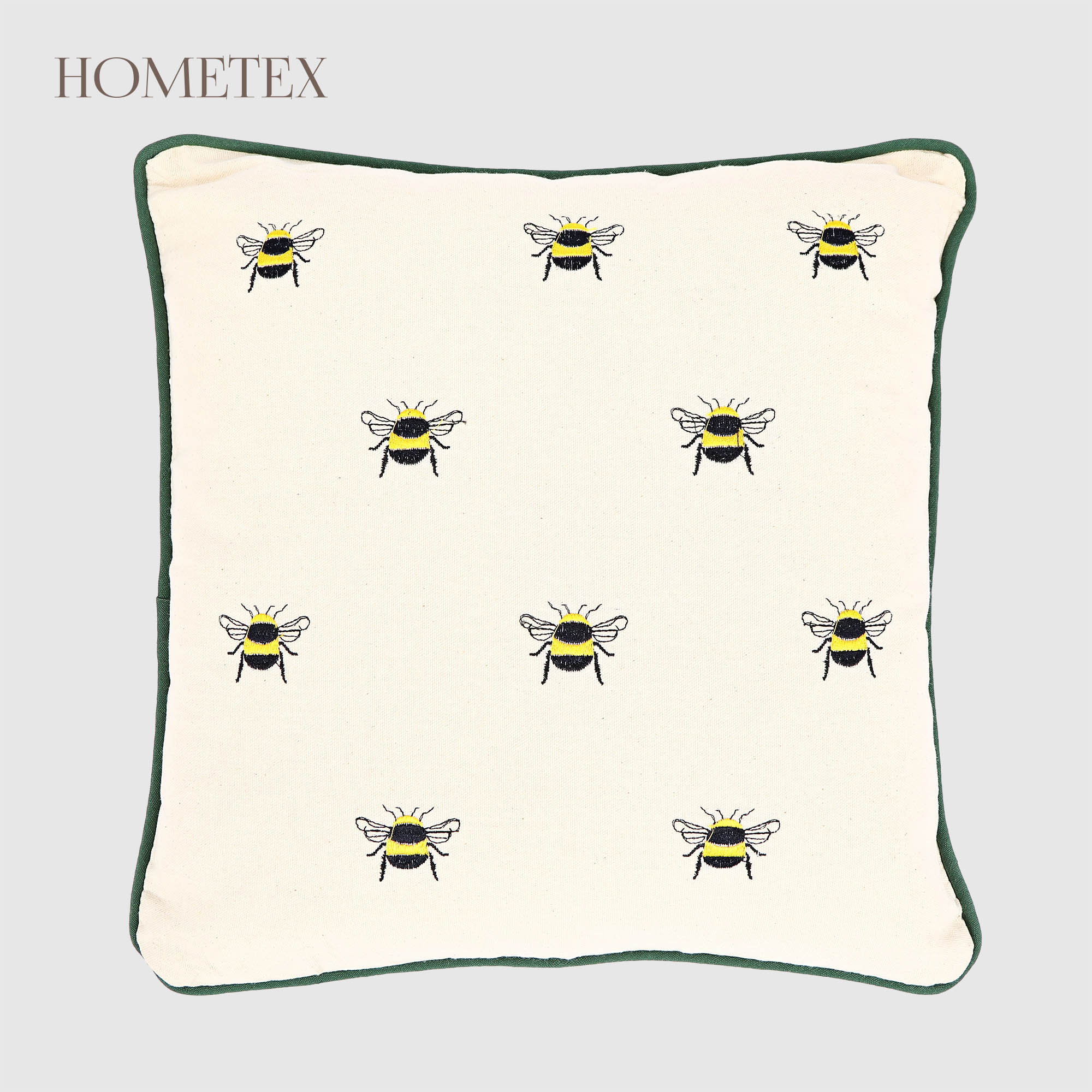 Подушка декоративная Hometex с вышивкой пчёлка 45x45 см