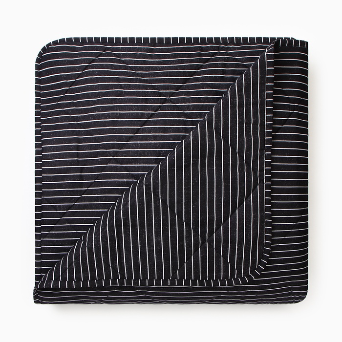 Покрывало евро макси LoveLife Striped, 240×210±5 см, новосатин