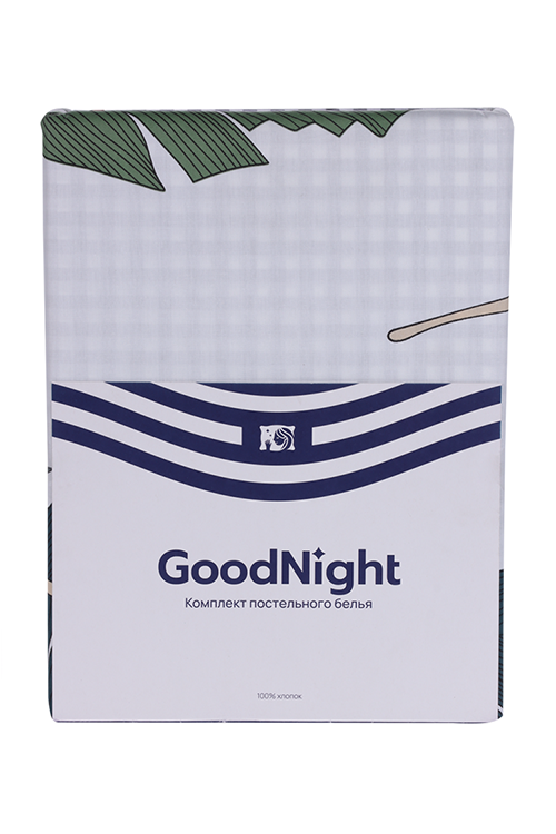 Постельное белье GoodNight Сатин Делюкс Кидс с компаньоном 1,5 сп с наволочкой 50х70 (В055)