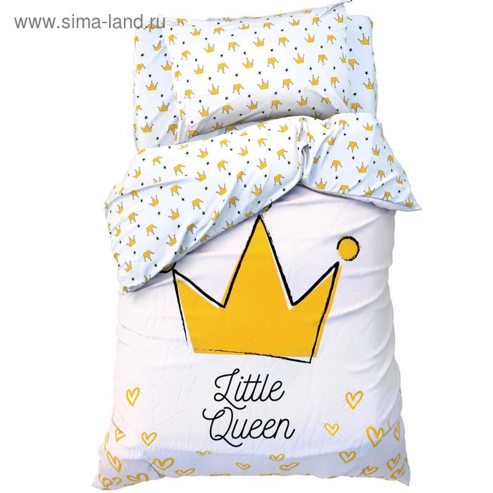 Постельное бельё 1.5-спальное «Этель» Little queen, бязь