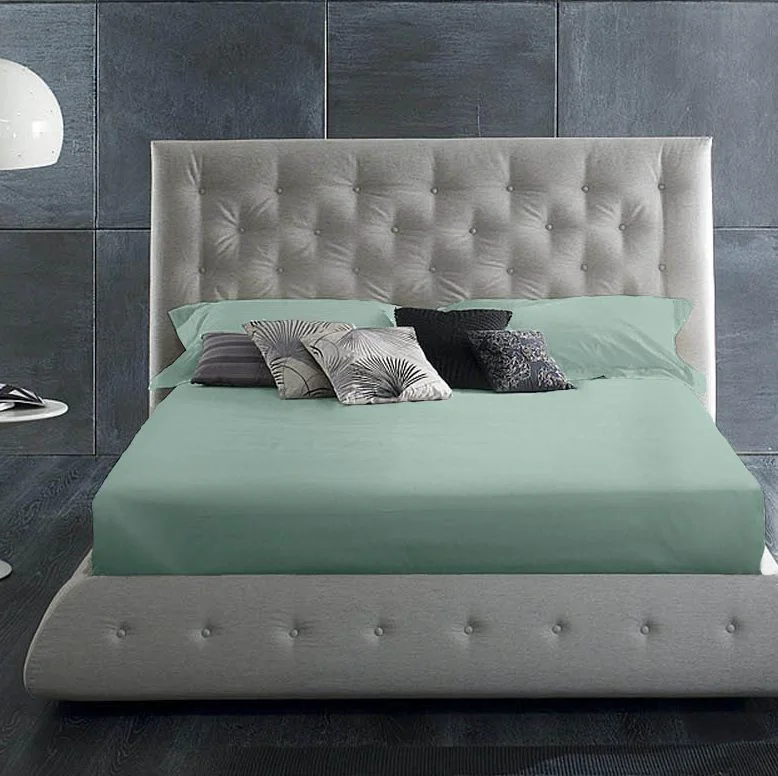 Простыня Primavelle 150х215 сатин Luxe 114911501-сгL84 (шалфей)