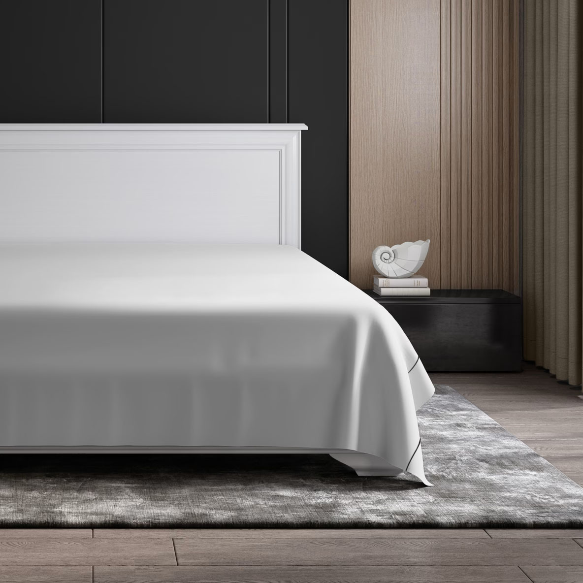 Простыня Soft Silver Благородное серебро 260х270 см