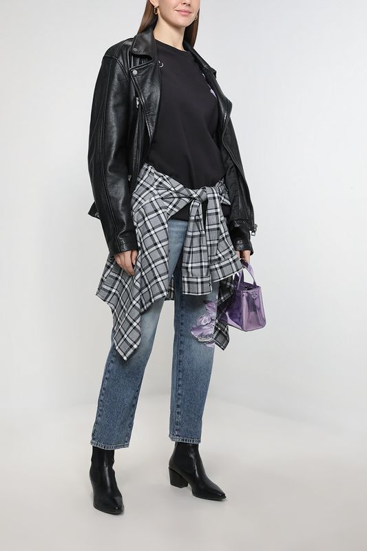 Прямые джинсы с принтом Scotch & Soda
