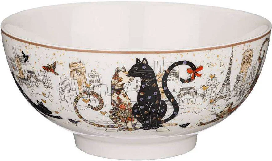 Салатник Lefard Парижские коты 104-832