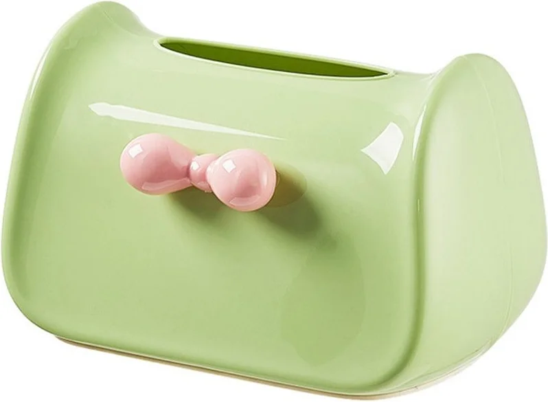 Салфетница ILikeGift Glossy bow 6926-02 (green)