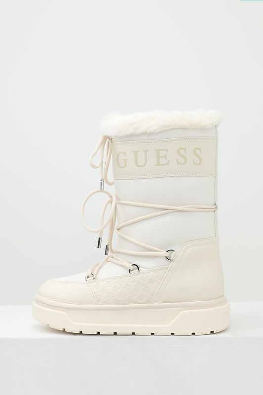 Сапоги со шнуровкой на меху Guess