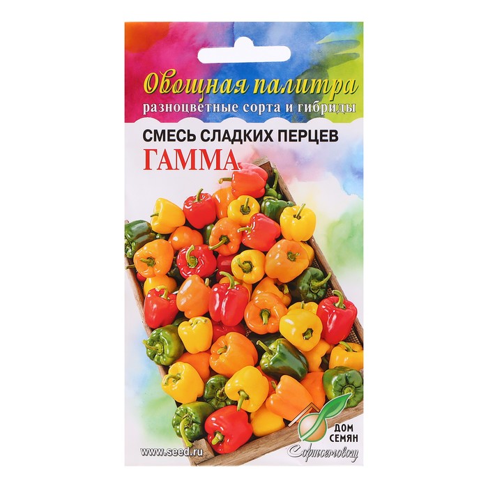 Семена Перец «Гамма», смесь, 20 шт., «Дом семян»