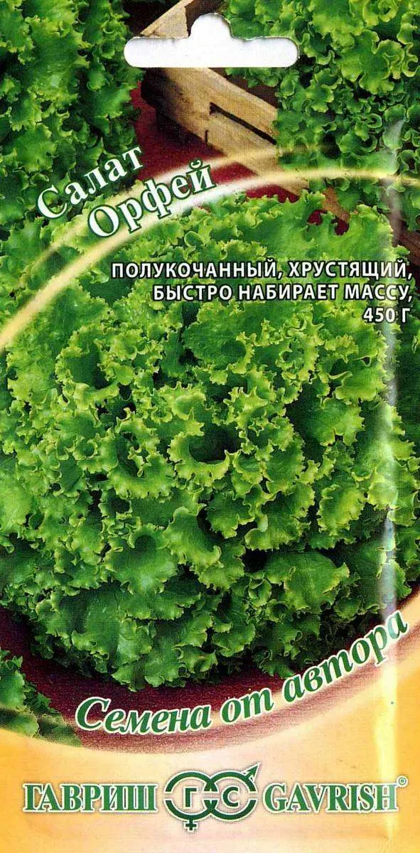 Семена Салат Гавриш Орфей, 1 г