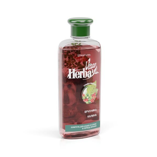 Шампунь для собак и кошек в период линьки Herba Vitae 250мл
