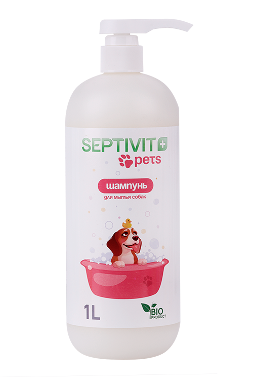 Шампунь SEPTIVIT Pets д/собак 1 л