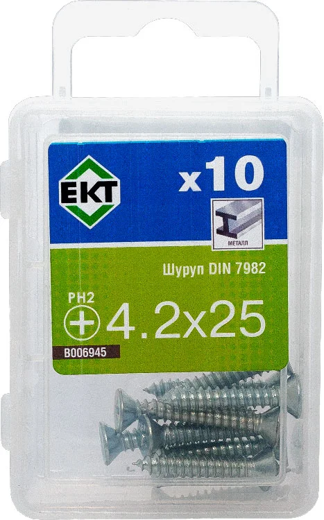 Шуруп ЕКТ B006945 (10 шт)