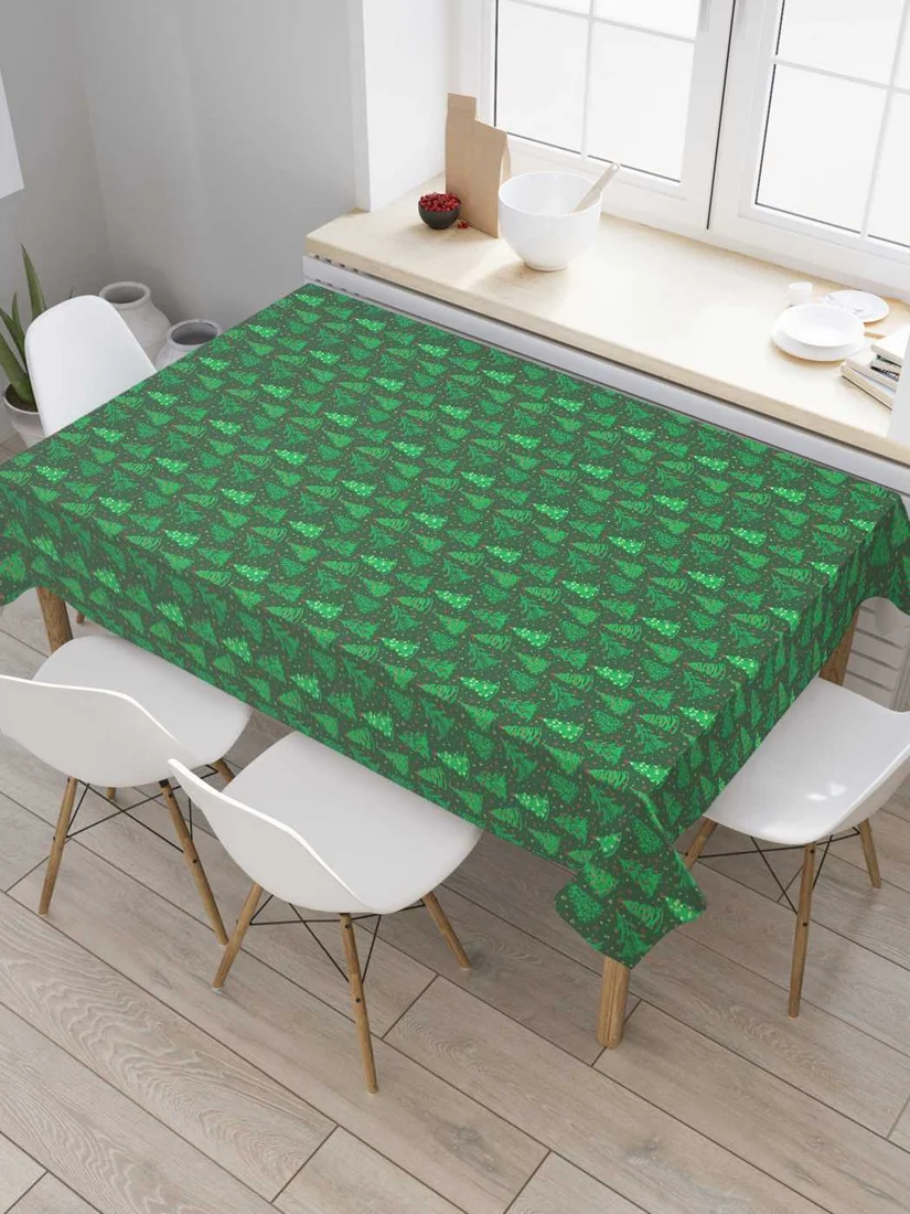 Скатерть JoyArty Нарядные елочки tcox_185483_180x145