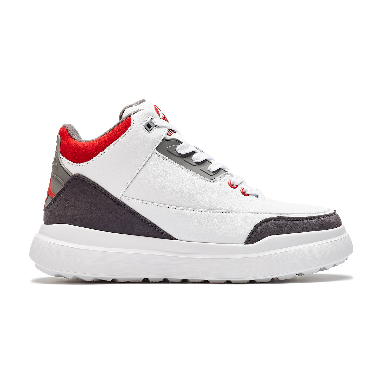SNEAKERS LEATHER HIGH