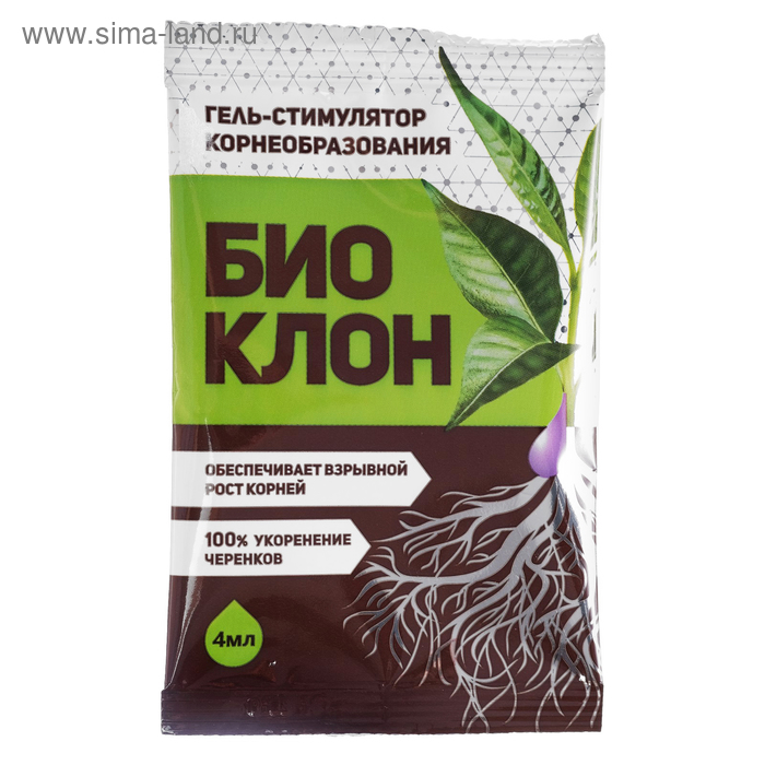Средство для укоренения «Биоклон», гель, 4 мл