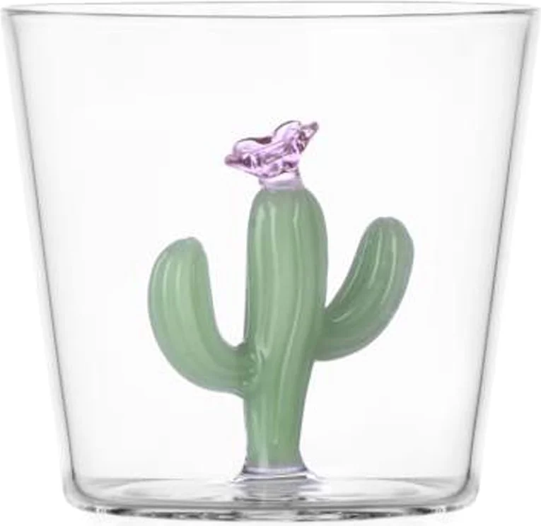 Стакан для воды и напитков Ichendorf Milano Desert Plants 09354316 (зеленый кактус)