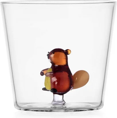 Стакан для воды и напитков Ichendorf Milano Woodland Tales 0935209614 (бобр)
