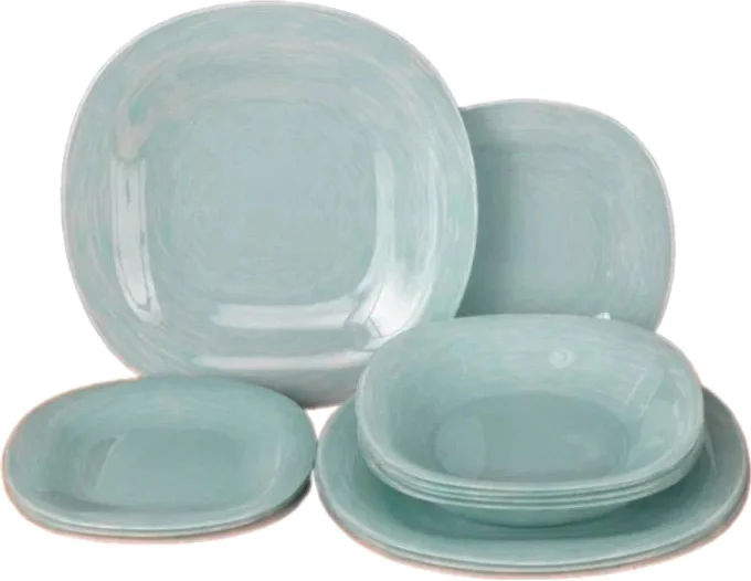 Столовый сервиз Luminarc Neo Carine Brush Mania Turquoise V6064 (12пр)