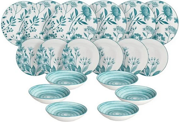 Столовый сервиз Tognana Madison Coralie Teal MC070186241