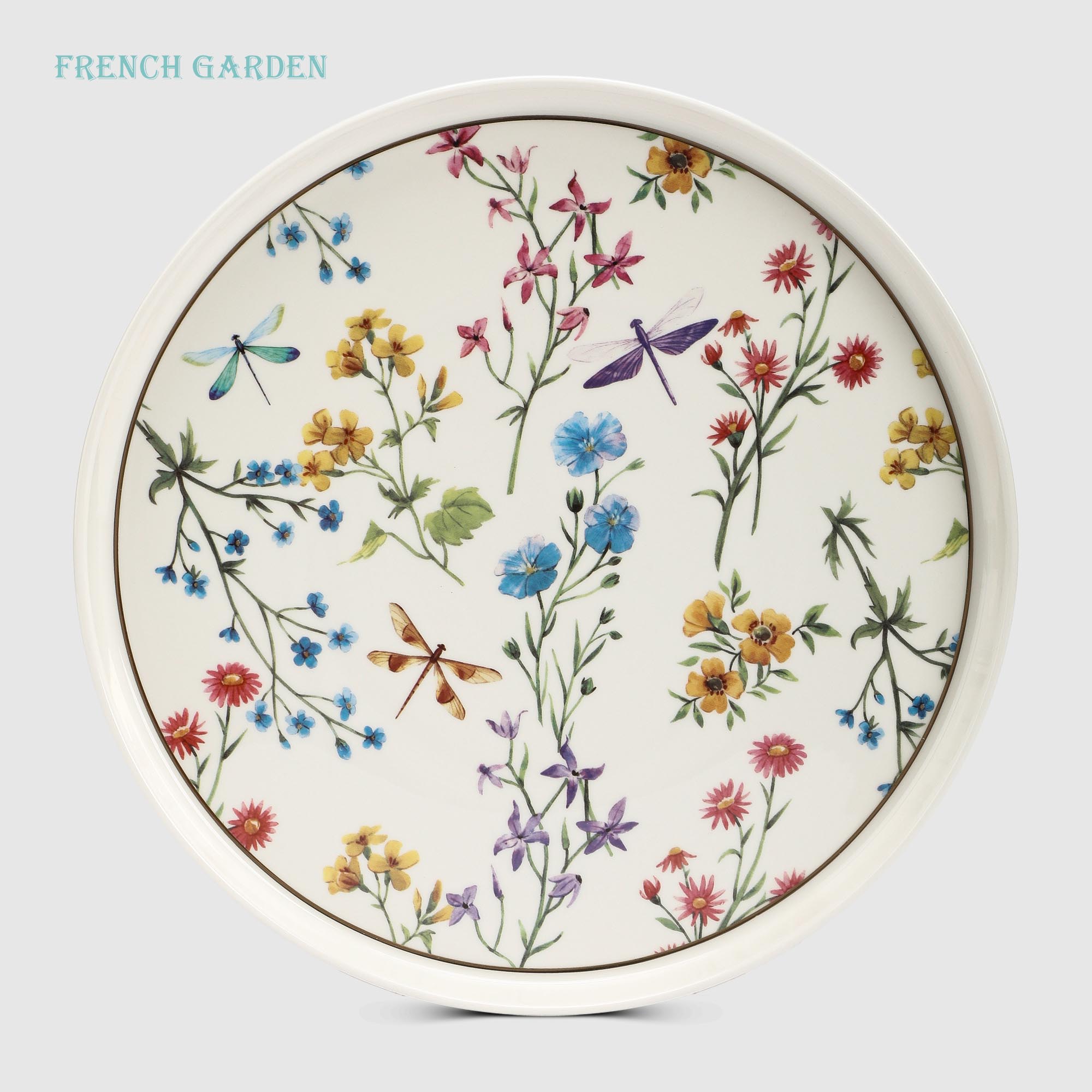 Тарелка French garden обеденная 25,5 см