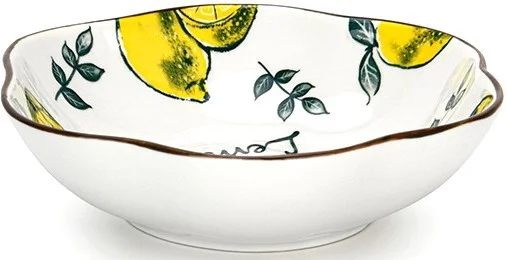 Тарелка глубокая Fissman Limoncello 6039
