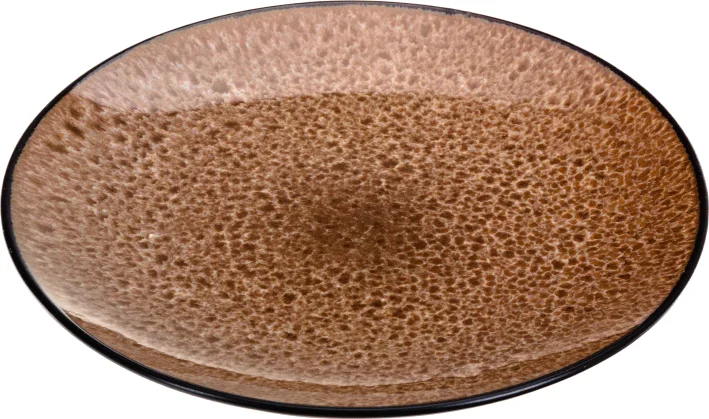 Тарелка обеденная Хаузваре Трейд Экспорт Bubble Brown BB102400 109787