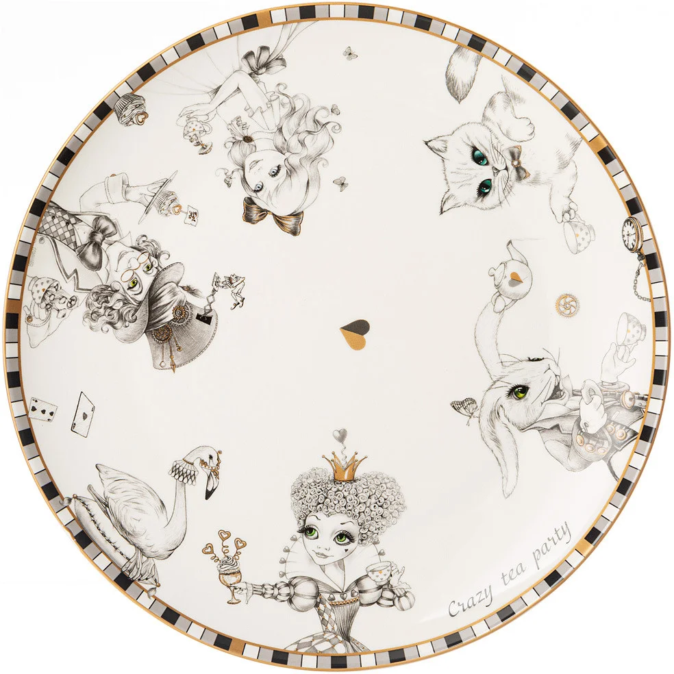 Тарелка обеденная Lefard Wonderland 590-530