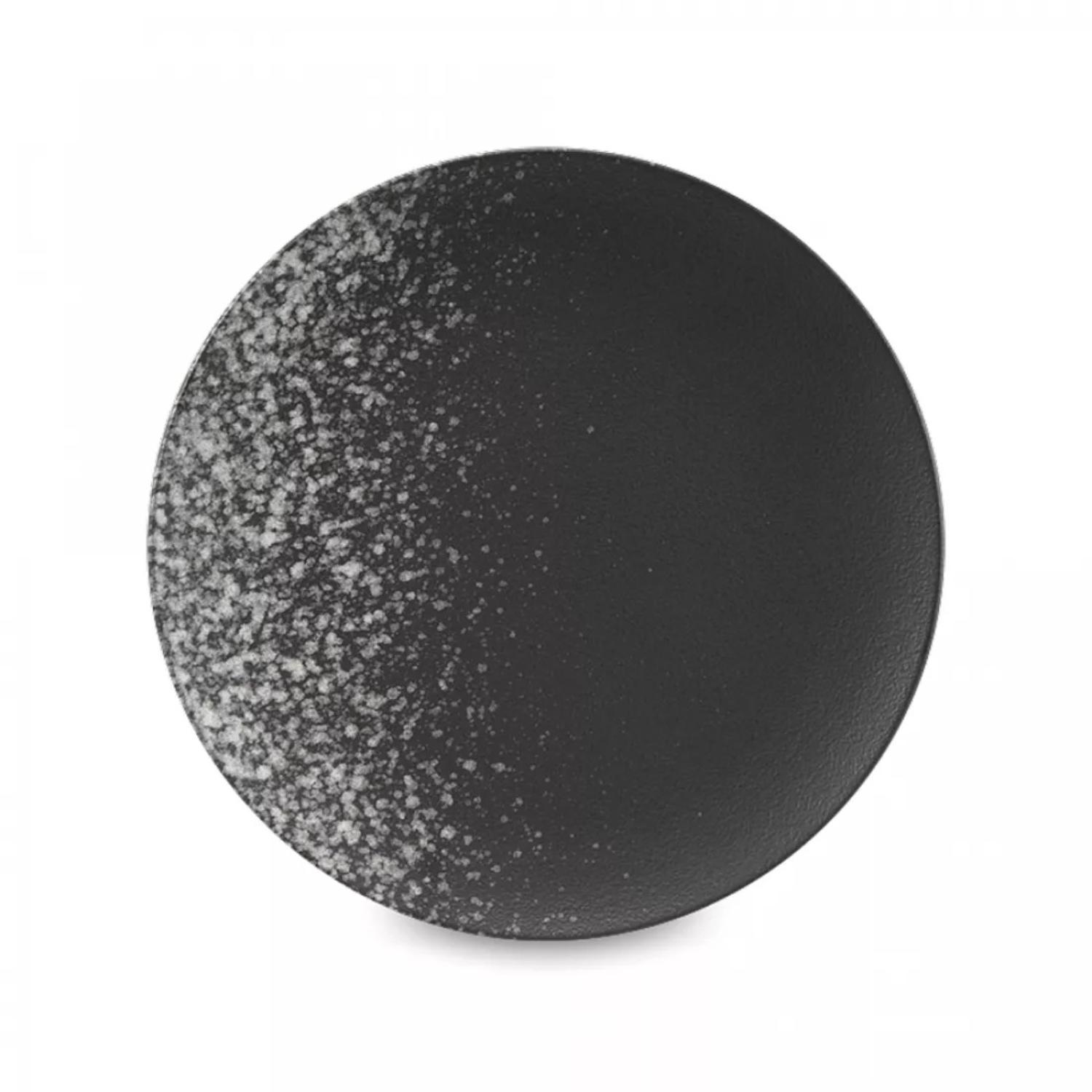 Тарелка обеденная Maxwell & Williams Caviar Galaxy чёрно-серая 27,5 см