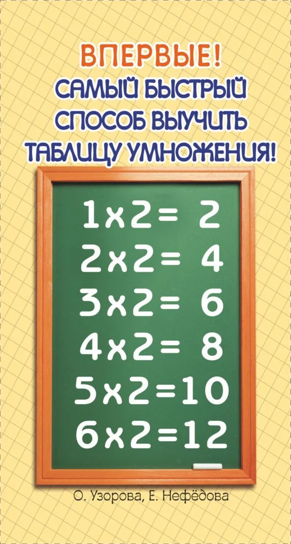 Учебное пособие издательства АСТ. Самый быстрый способ выучить таблицу умножения 978-5-17-047666-4
