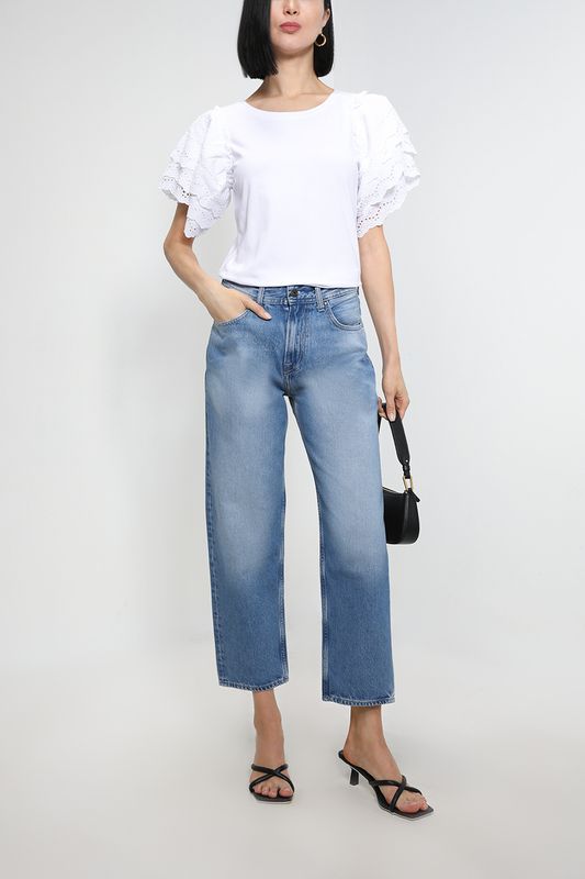 Укороченные джинсы PEPE JEANS
