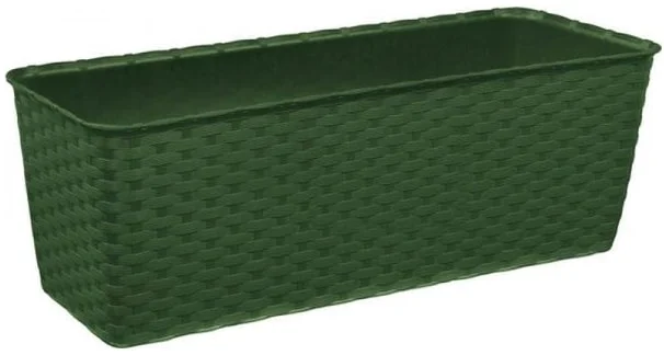 Вазон Stefanplast Natural 16х50 (зеленый)