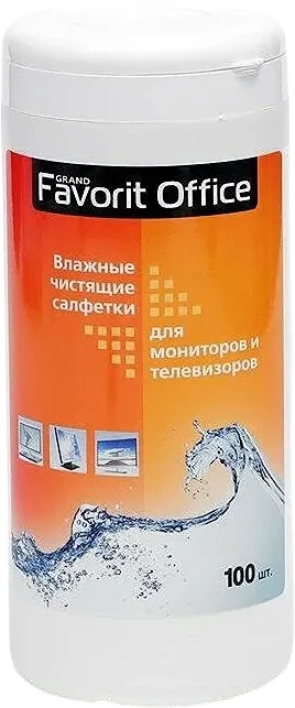 Влажные салфетки Favorit Office F130002 (100 шт)