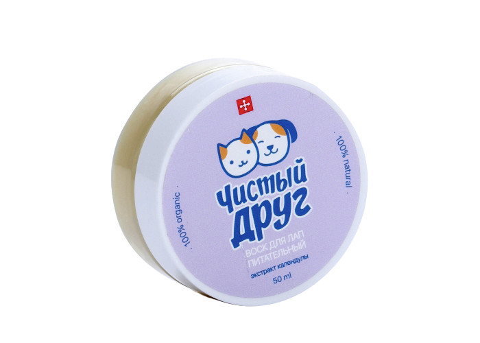 Воск Agrees for pets чистый друг д/лап питательный с экстрактом календулы 50 мл