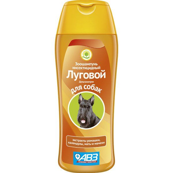 Зоошампунь для собак инсектицидный Луговой 270мл